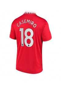 Manchester United Casemiro #18 Fotballdrakt Hjemme Klær 2022-23 Korte ermer